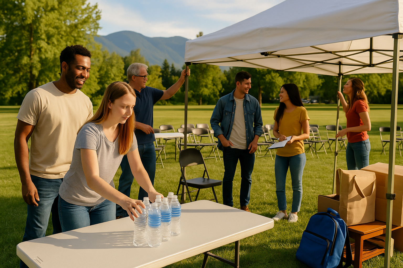 Community & Fundraising Events illustration